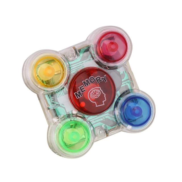 1PCS Educational Memory Game Machine With Lights Sounds Toy Interactive Game Memory Training Game Machine Children Funny Toy New 5