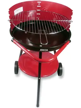

BARBECUE JOCCA 5013-portable outdoor-Dia GRILL 41.5CM-bottom tray for TOOLS-height 77.5CM-large ESTABILIDA