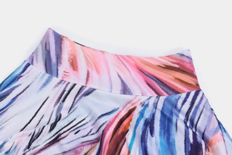 Simenual Fashion Printed Bodycon Women Mini Dress Party Sexy Skinny Clubwear Long Sleeve 2020 Spring Dresses Basic Slim Female