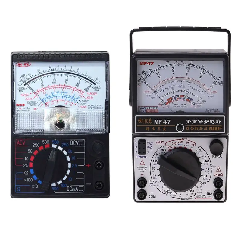 

Mechanical Pointer Multimeter AC/DC Current Meter Ammeter Ohmmeter Tester