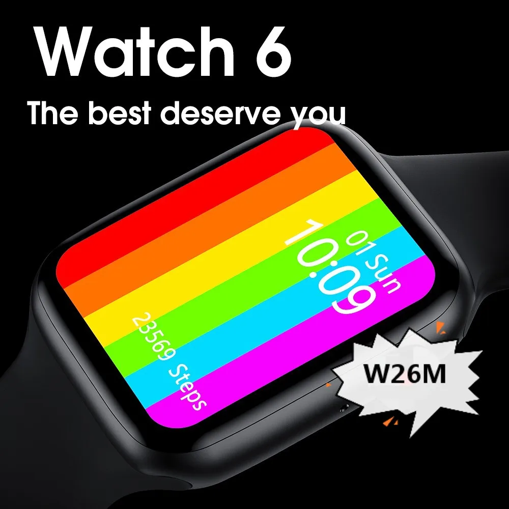 Женские Смарт часы W26M с Bluetooth 1 58 дюйма разрешение 320*385|Смарт-часы| |