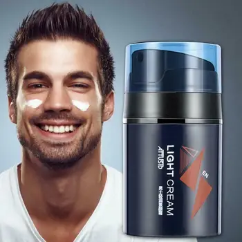 

Men BB Cream Waterproof Sweatproof Moisturizing Concealer Cushion Color Natural Foundation Makeup Bare Secret B1T1