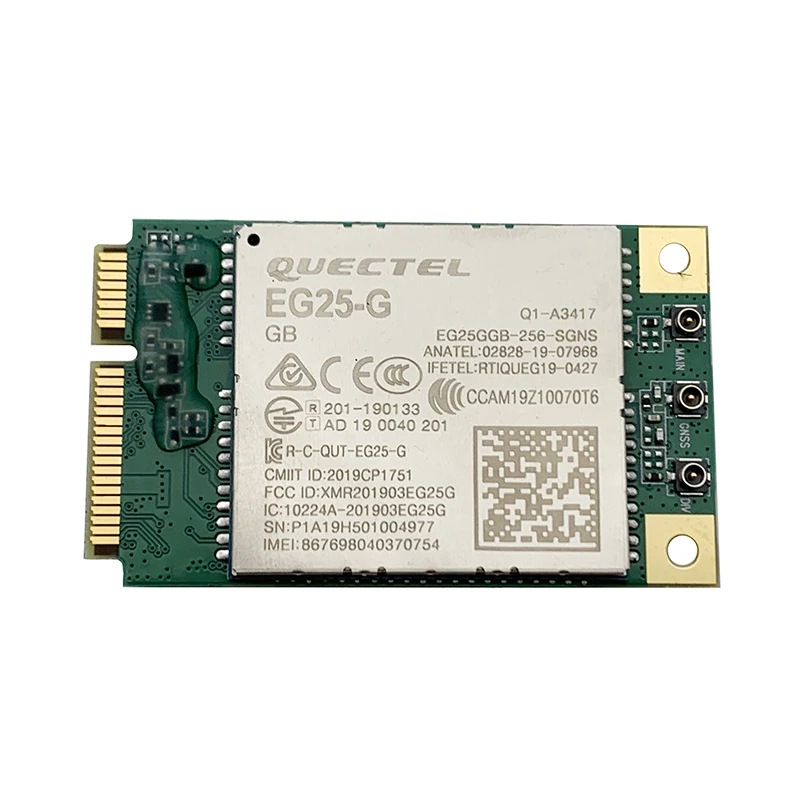 

Quectel EG25GGB-256-SGNS EG25-G SMT TYPE LCC совместим с модулем EC25