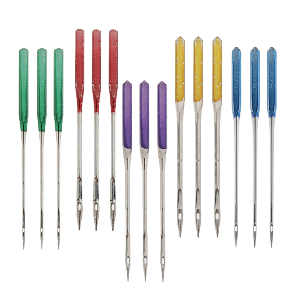 15pcs Universal Sewing Machine Needles Sizes Threading Industrial Sewing Machine Accessories 90/14 110/18 65/9 100/16 75/11 15pcs Universal Sewing Machine Needles Sizes Threading Industrial Sewing Machine Accessories 90/14 110/18 65/9 100/16 75/11
