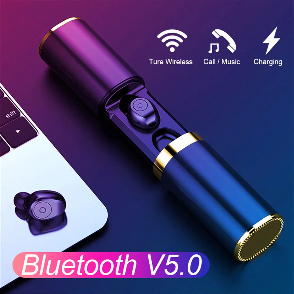 F9 TWS Bluetooth 5.0 Wireless Earphone In Ear Earphones Handsfree Earphones Earphone Sport Earbuds Headset For Phone With Mic