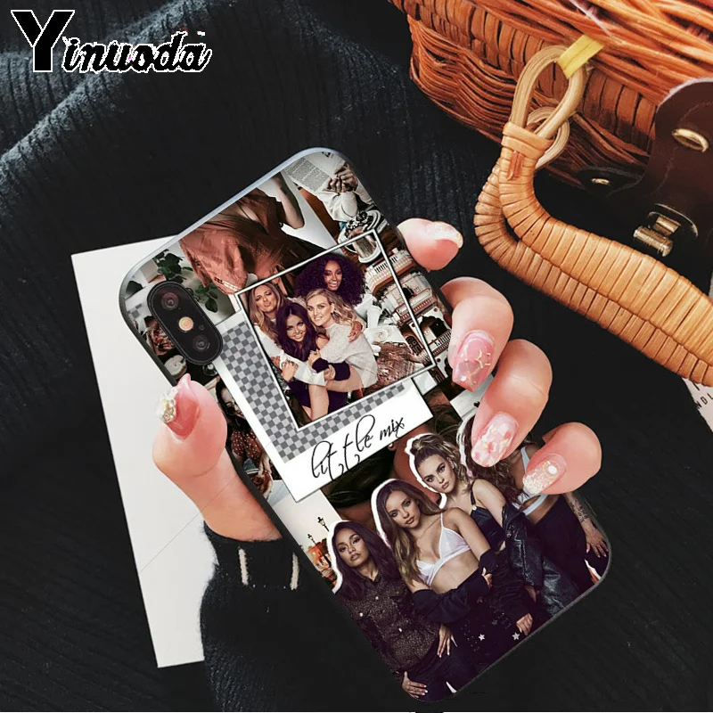 Yinuoda Little Mix TPU черный чехол для телефона чехол для iPhone 8 7 6 6S Plus 5 5S SE XR X XS MAX 11 11pro - Цвет: A9