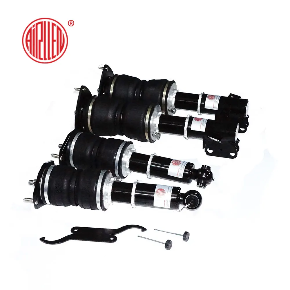 Для Subaru WRX-UP/Airllen пневматическая стойка/air-ride Pneumatic coilver+ Пневматическая Пружина в сборе/Регулируемые демпфирующие койловеры/автозапчасти