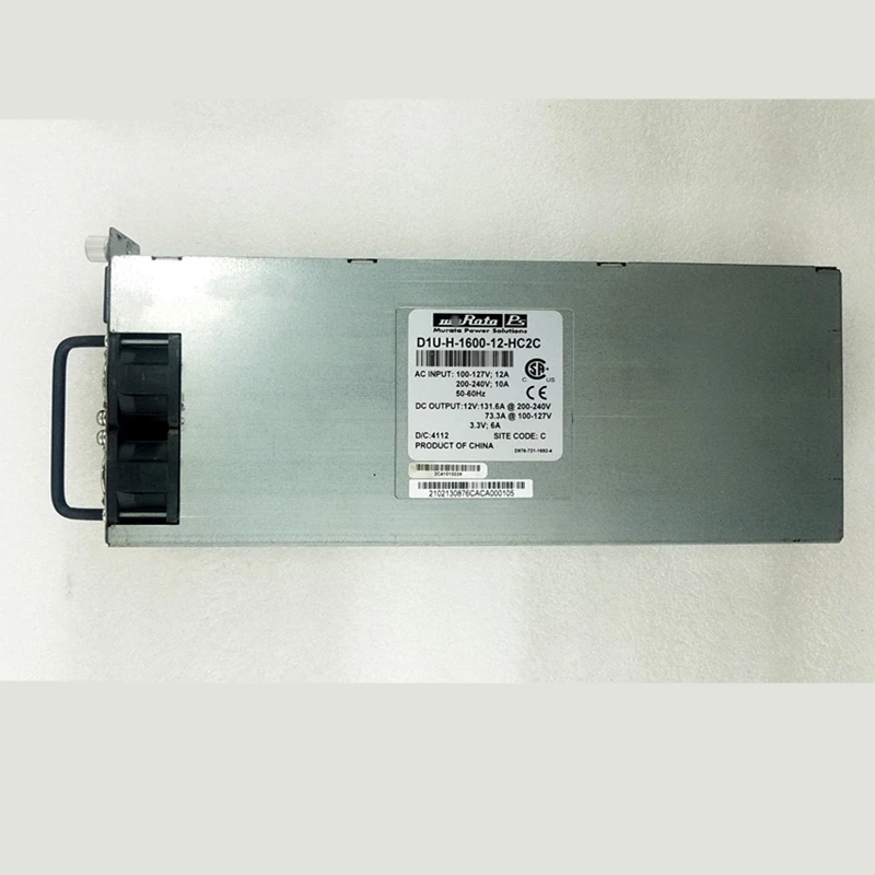 PSU для huawei MuRata Tecal E6000 1600W источник питания D1U-H-1600-12-HC2C EPW1600-12A