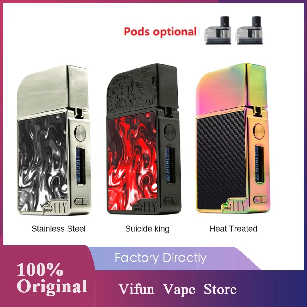 Heavengifts 950 мАч чистый мод Ally Pod TC батарея с улучшенными режимами TC/VW/VV и OLED-экраном 0 69