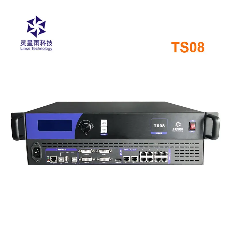 Linsn TS08 4K LED Display Controller Support 5.2