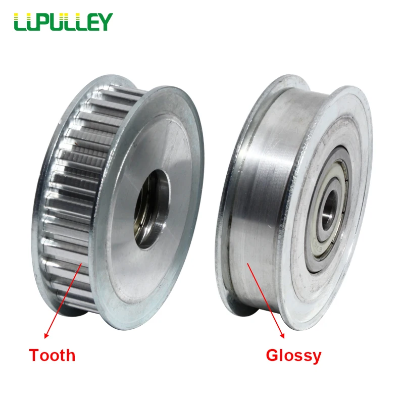 LUPULLEY XL 30T зубов холостой шкив колеса диаметр 8/10/12/15 мм алюминиевый Шестерни зубы 30 Ширина 11 мм 3D принтеры Запчасти