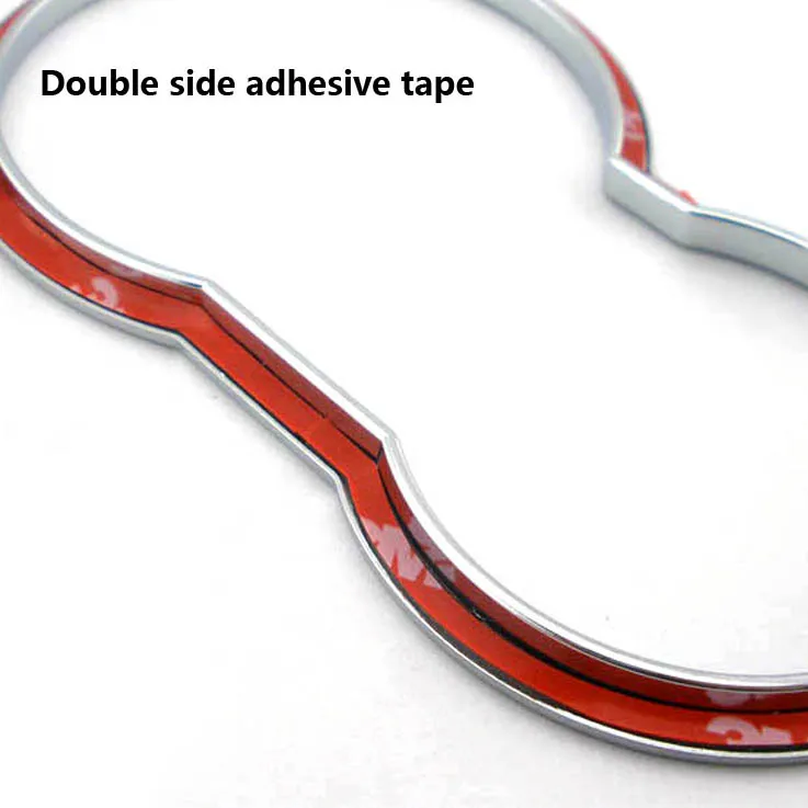 Speed Meter Decor Matt Chrome Gauge Cluster Bezal Dashboard chrome dial ring For VW MK4 Golf Jetta GTI GLI V6 4 Motion