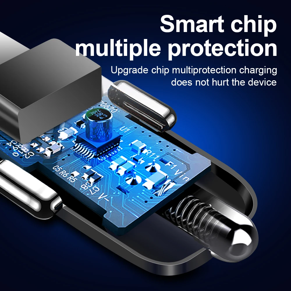 Suhach Quick Charge 3,0 USB Автомобильное зарядное устройство для Xiaomi Mi 9 huawei P30 Pro QC3.0 QC 3A быстрая PD автомобильное зарядное устройство для телефона
