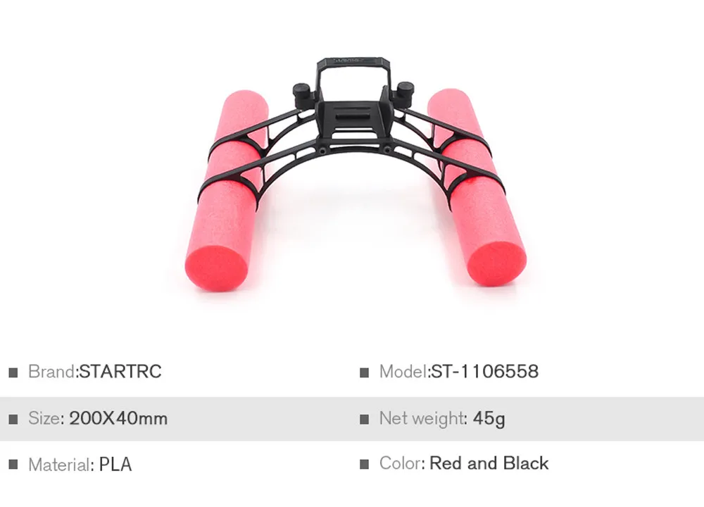 Landing Gear Extension Floating Kit for DJI Mavic Mini RC Drone Landing on Water Buoy bar height scaffold kit 1121#C