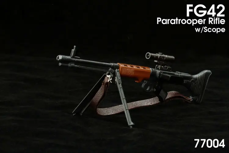 Немецкая карточка оружия Второй мировой войны FG42 модель солдата 1/6 | Дом и сад