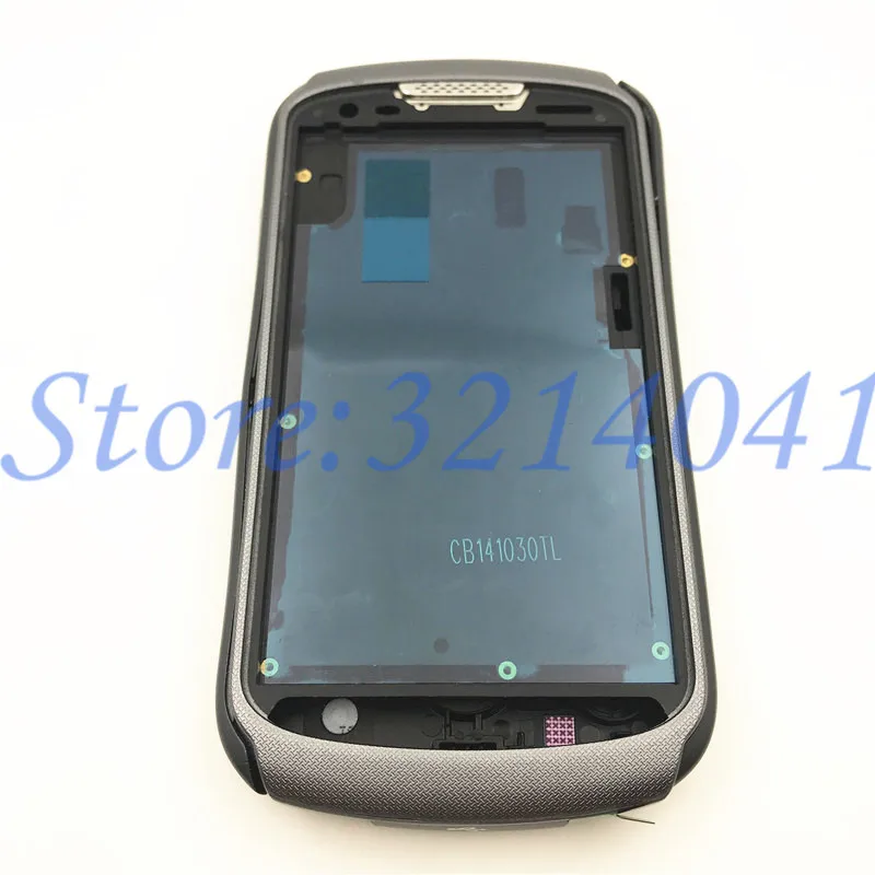 Полный корпус для samsung Galaxy Xcover 2 S7710 средняя рамка ободок передней панели корпус+ чехол для батареи+ логотип
