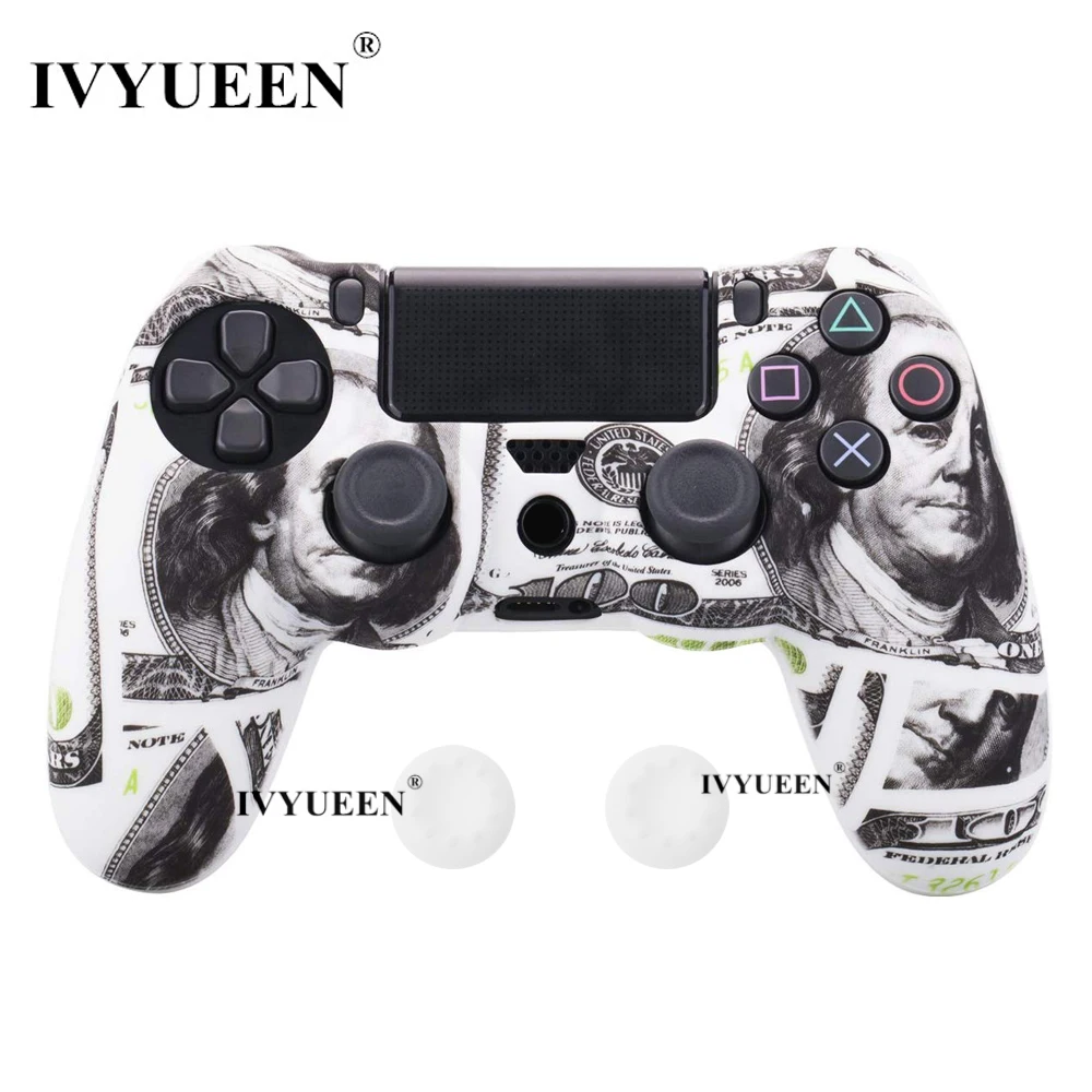 for PlayStation dualshock 4 ps4 pro slim controller silicone case skin 40
