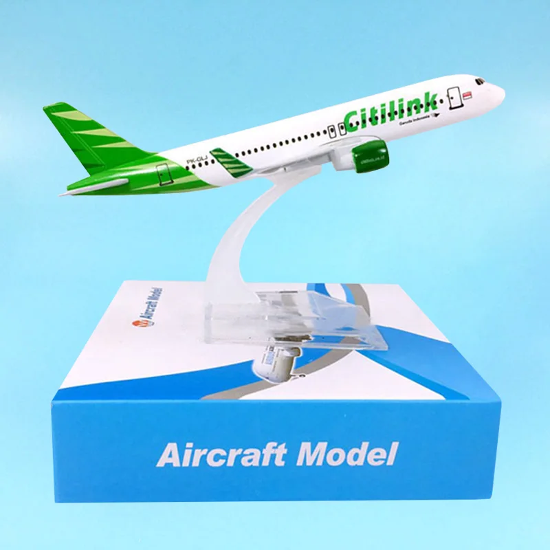 16 см масштаб 1:400 модели самолетов летательных аппаратов из Индонезии Citilink