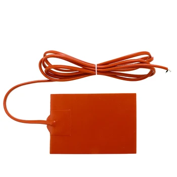 

110V/220V 70W Car Heater Pad Tank Start Pre Heater Car Engine Oil Pan Silicone oil Heating