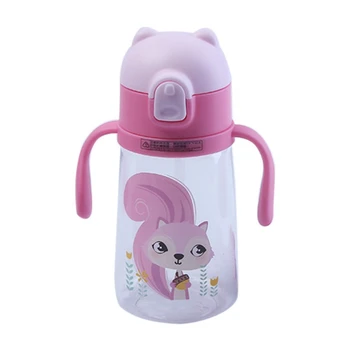 

baby bottle cup with handle rope fashion Baby Cup training bottle drinking water infant drink training cup for feeding New