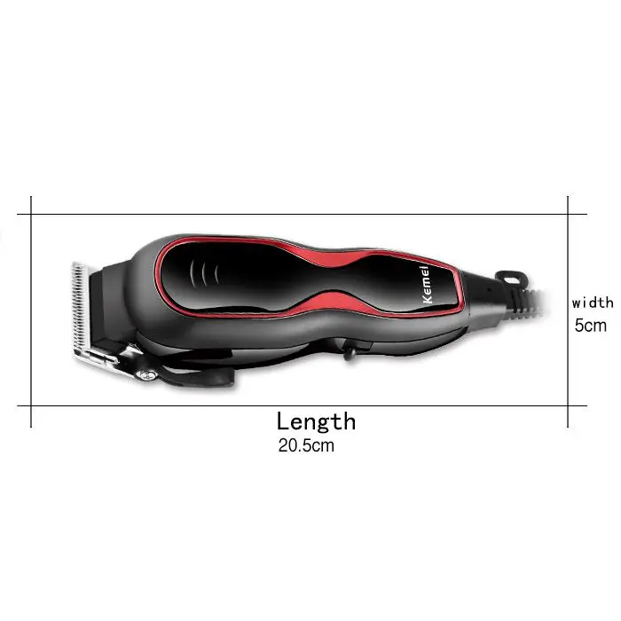 Kemei парикмахерский триммер для волос 110 v-240 v Профессиональный 12 Вт мощная машинка для стрижки Для мужчин электробритва резак, машинка для стрижки волос, парикмахерские F30
