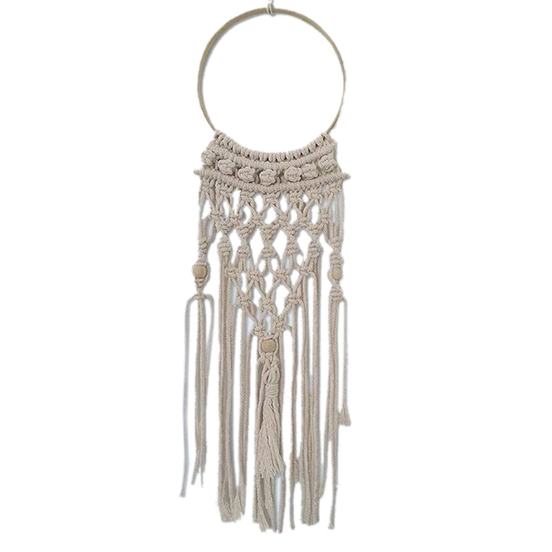 

Hand-Woven Dream Catcher,Wall Hanging Bohemian Tapestry for Bedroom Living Room