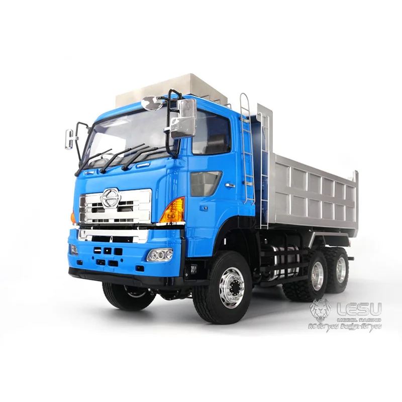 1/14 RC LESU Hino700 6x6 металлический шасси гидравлический самосвал B