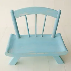 Accessoires de photographie de nouveau né, chaise en bois pleine lune pour prise de Photo de bébé en Studio, nouveau Type 