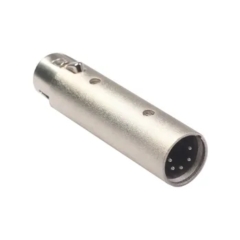 

Converter 3 Pin XLR Female To 5 Pin XLR Male Connector Adapter For Camcorder DMX Signal Light