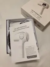 Fotodepiladora láser IPL para mujer, recortadora Facial, depiladora láser con luz pulsada