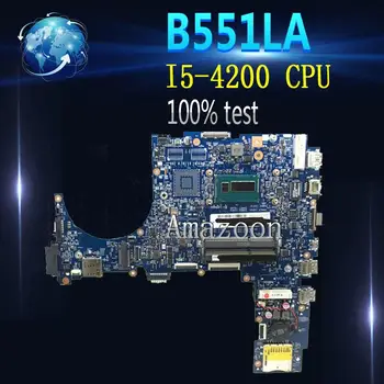 

Amazoon B551LA Laptop motherboard I5-4200 CPU For Asus B551LA Test mainboard B551LA B551L motherboard test 100% ok