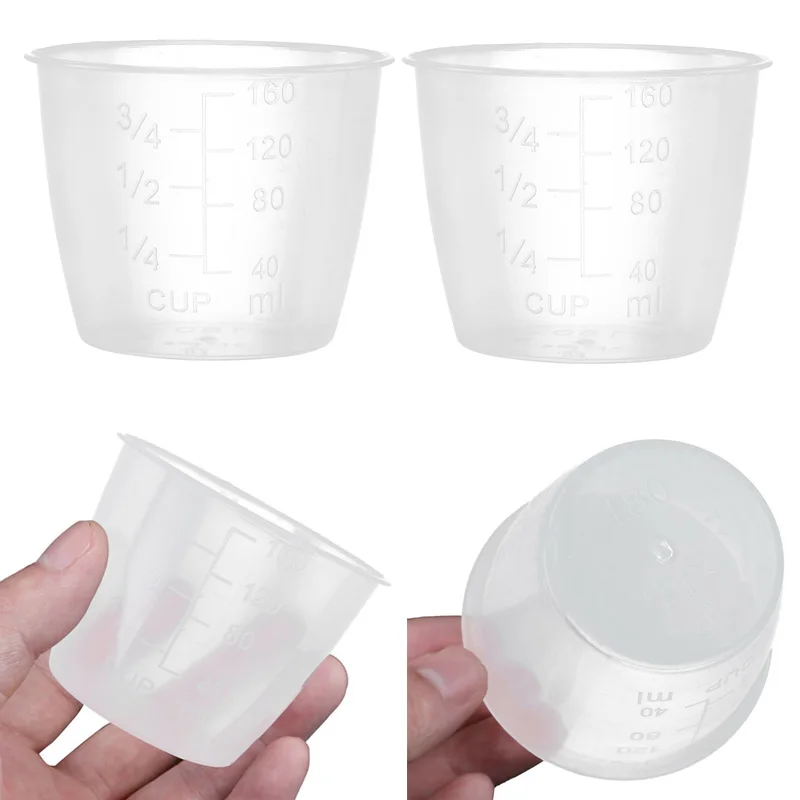 2/5/10Pcs Plastic Rice Measuring Cup Kitchen Electric Rice Cooker Replacement Clear Measuring