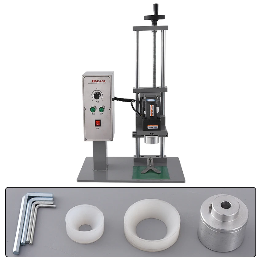 Многофункциональная Завинчивающаяся машина DDX450 Высококачественная настольная автоматическая укупорочная машина для бутылок 110 В/220 В 70 кВт 10-50 мм горячая распродажа