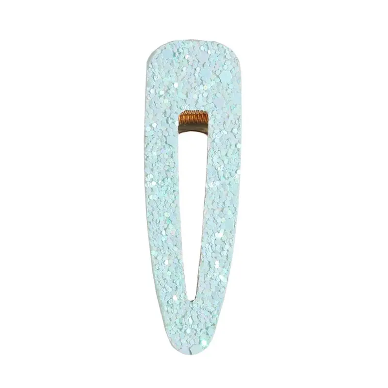 Women Sweet Candy Color Alligator Hair Clip Glitter Sequins Faux Leather Hairgrip Princess Birthday Party Side 1 Women Sweet Candy Color Alligator Hair Clip Glitter Sequins Faux Leather Hairgrip Princess Birthday Party Side 5