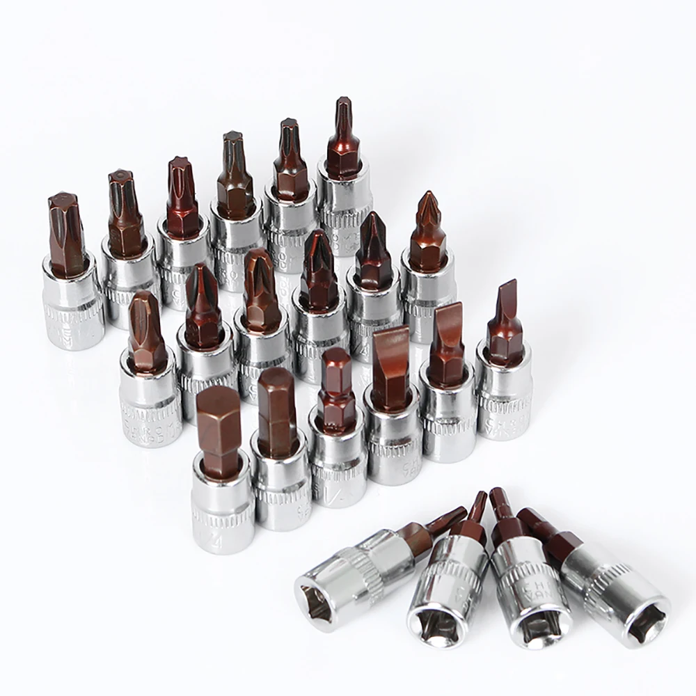1/4 "шестигранный хвостовик Torx/Hex/Phillips/Slotted/отвертка Bits S2 шестигранные гнезда из