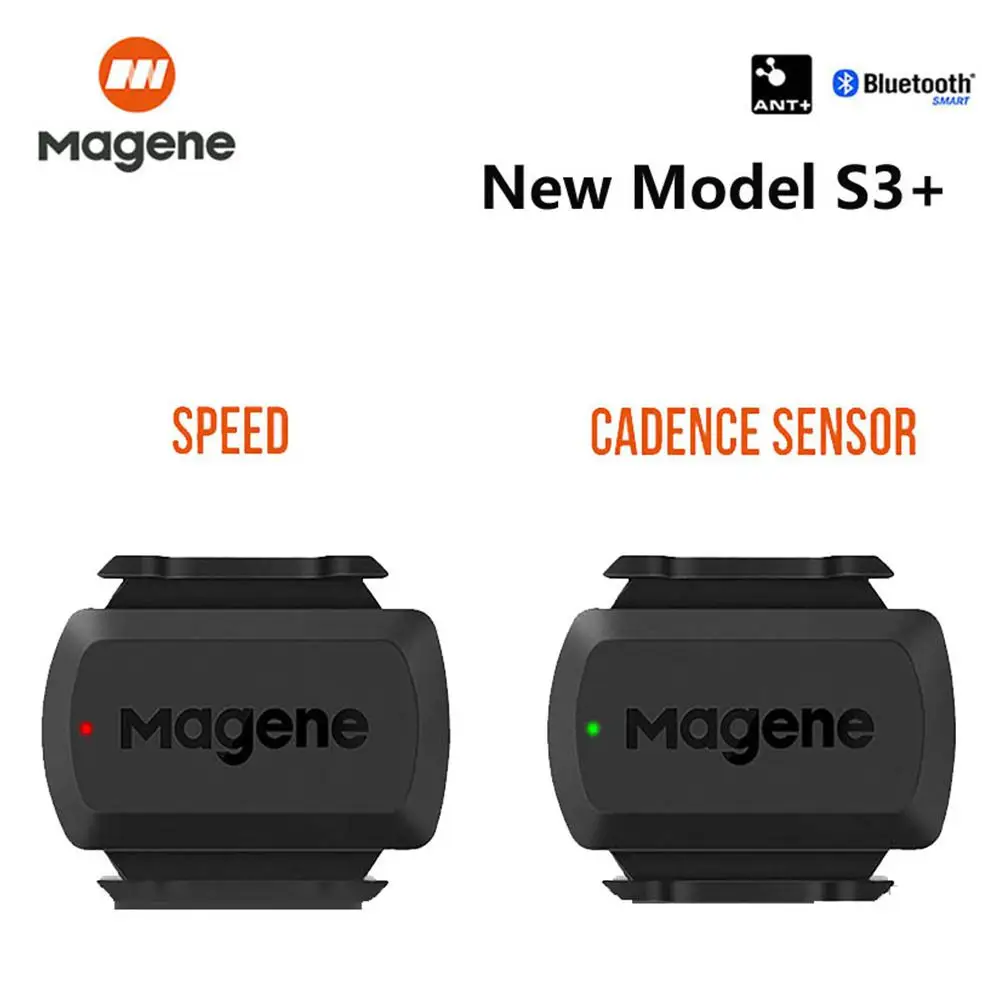 Измеритель скорости компьютера MAGENE Gemini 210 S3 + датчик и частоты вращения педалей