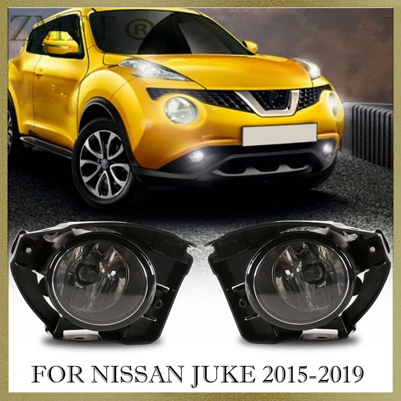 

Противотуманная фара в сборе для переднего бампера автомобиля Nissan JUKE 2015 2016 2017 2018 2019, галогенная лампа с переключателем проводки, 1 комплект
