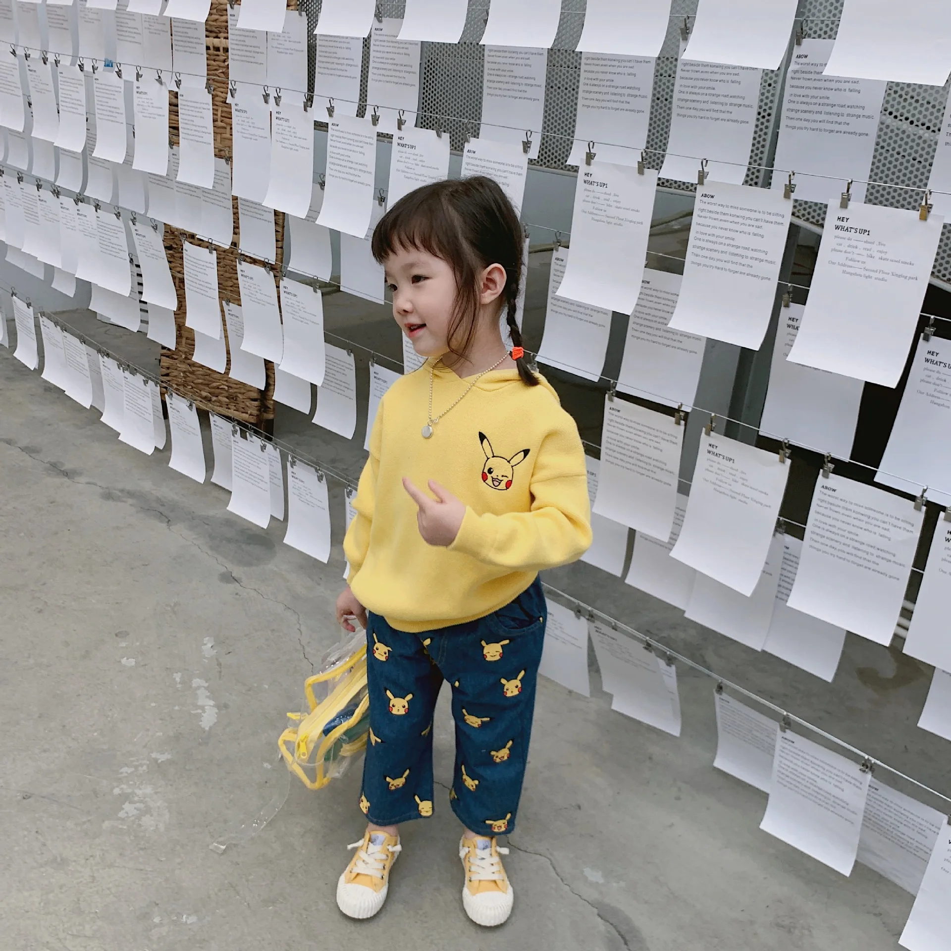 Tonytaobaby Autumn and Winter Clothes New Boys and Girls Children's Wear Children's Hooded Sweater Cartoon Cute