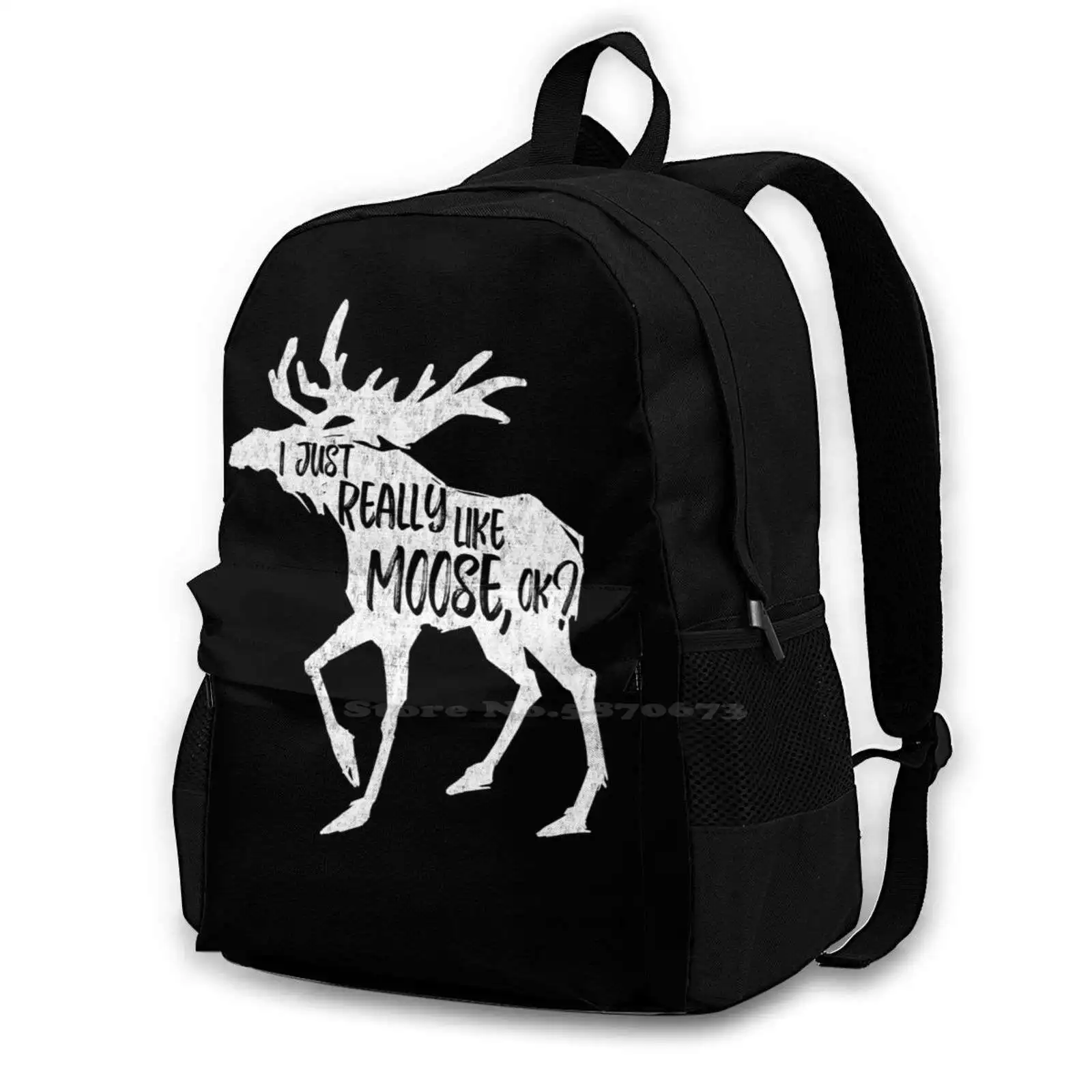 

I Just Ok -Funny Moose Lover Design New Arrivals Satchel Schoolbag Bags Backpack Moose Moose Moose Moose Moose Moose Moose