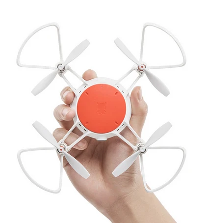 Белый Радиоуправляемый Дрон Xiaomi MITU wifi FPV 360 с поворотной камерой 720P HD с дистанционным управлением, мини умный самолет, wifi FPV камера, Дрон - Цвет: Белый