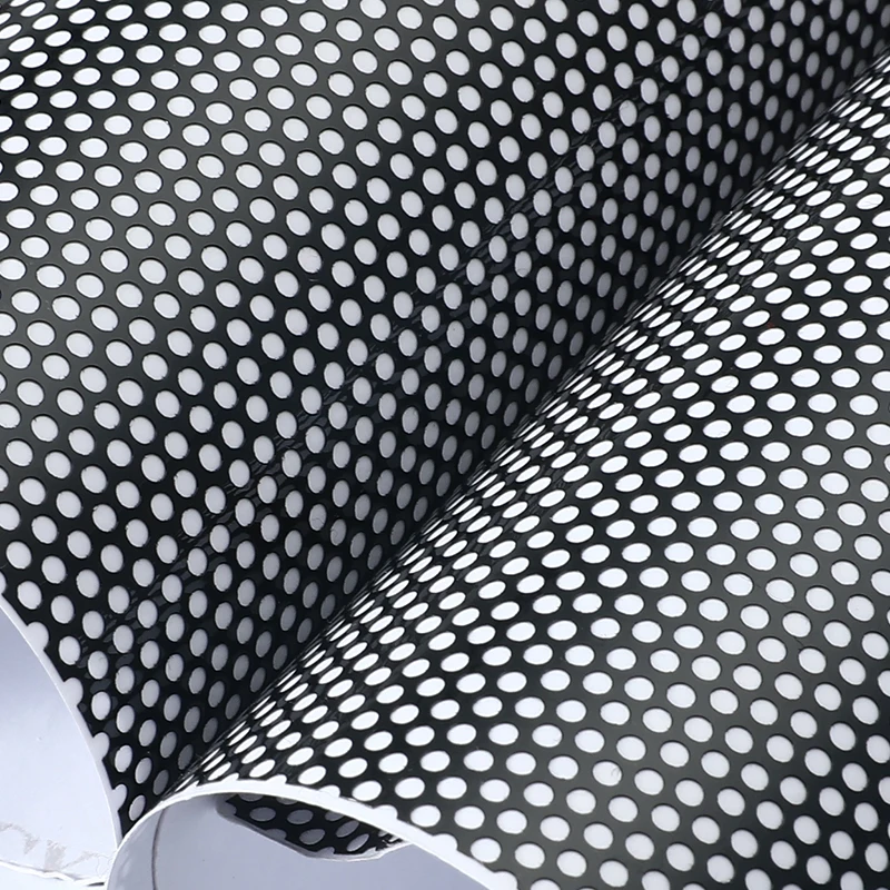 Универсальная черная тонированная перфорированная сетчатая пленка Fly Eye