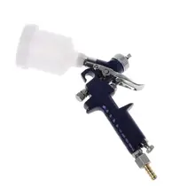 Воздушный краскопульт 0,8 мм/1,0 мм сопло рабочее давление 125 мл Профессиональный HVLP Аэрограф Краскораспылитель для автомобиля