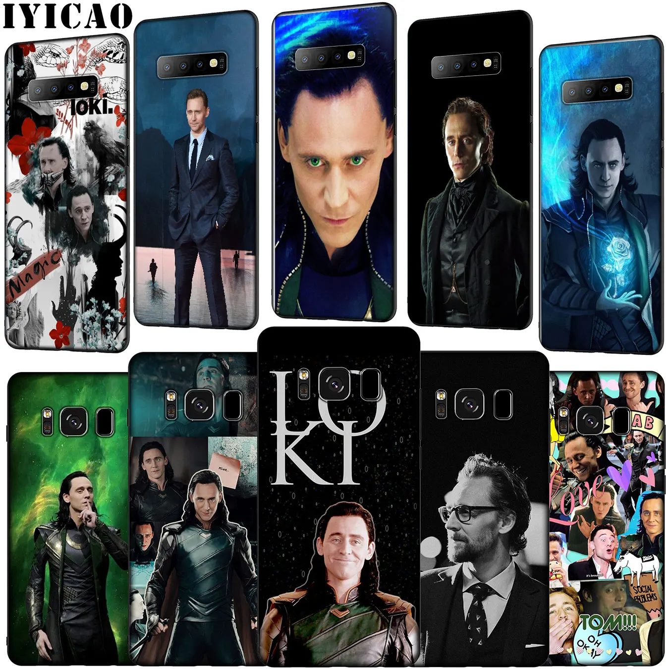 IYICAO чехол для телефона Tom Hiddleston Loki мягкий силиконовый Samsung Galaxy S20 Ultra S10 Lite S9 S8 Plus S6 S7