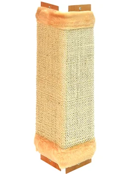 

ZOONIK kogtetochke angular Zoonik beige sisal fabric of 50 x 25 x 2 cm