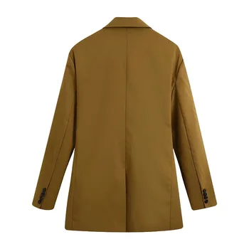 

SONDR Women 2020 Fashion With Belt Oversized Blazers Coat Vintage Long Sleeve Pockets Loose Female Outerwear Chic Tops