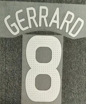 

2008 #8 Gerrard Nameset Printing Iron On Heat Transfer Patches