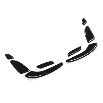 

Car Door Seat Adjust Button Switch Cover Sticker Trim Fit for Mercedes Benz E Class W213 2016 2017