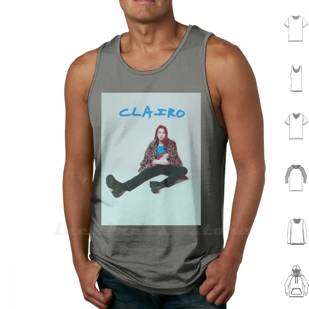 Clairo Canotte Gilet Senza Maniche Clairo Flaming Hot Cheetos Grunge Tumblr Pretty Girl 4Ever Get With U 2 Hold U