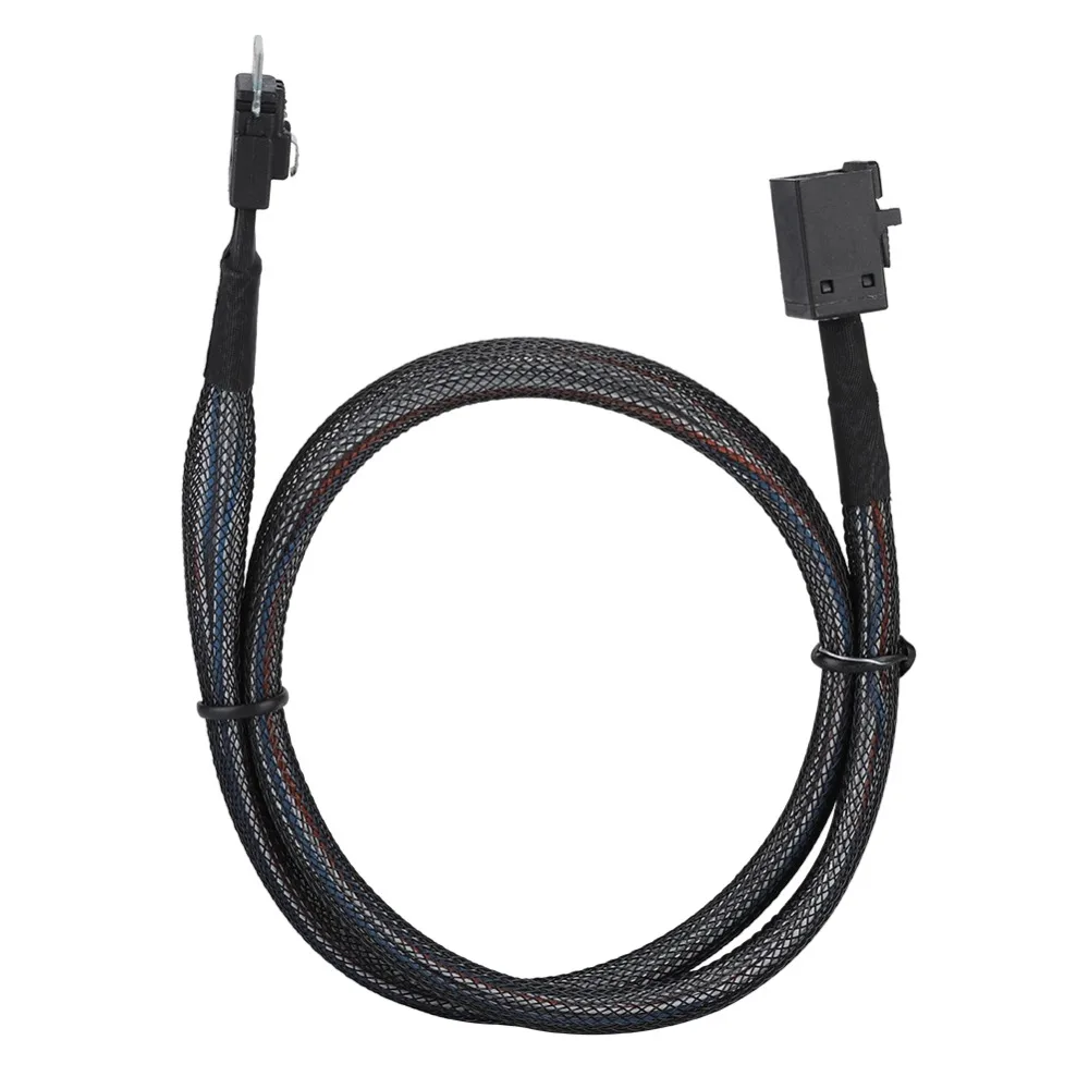 CableDeconn мини SAS38P SFF-8654 САС SFF-8643 сервер жесткого диска кабель передачи данных 0 5 м |
