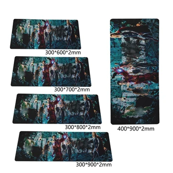 

Exclusive Customization 400x900mm and 300x600mm Avengers Game Extended Gaming Wide Large Mouse Pad Big Size Desk Mat